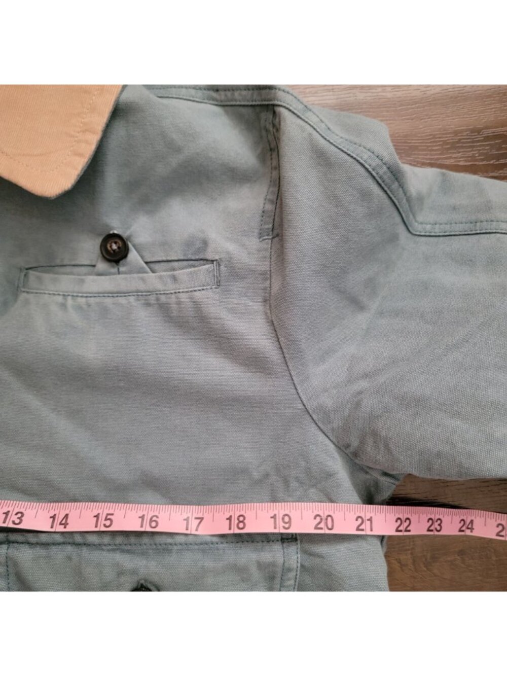 Free People Harley Jacket Denim Utility Streetwear Layering Vintage Womens L - Picture 4 of 7